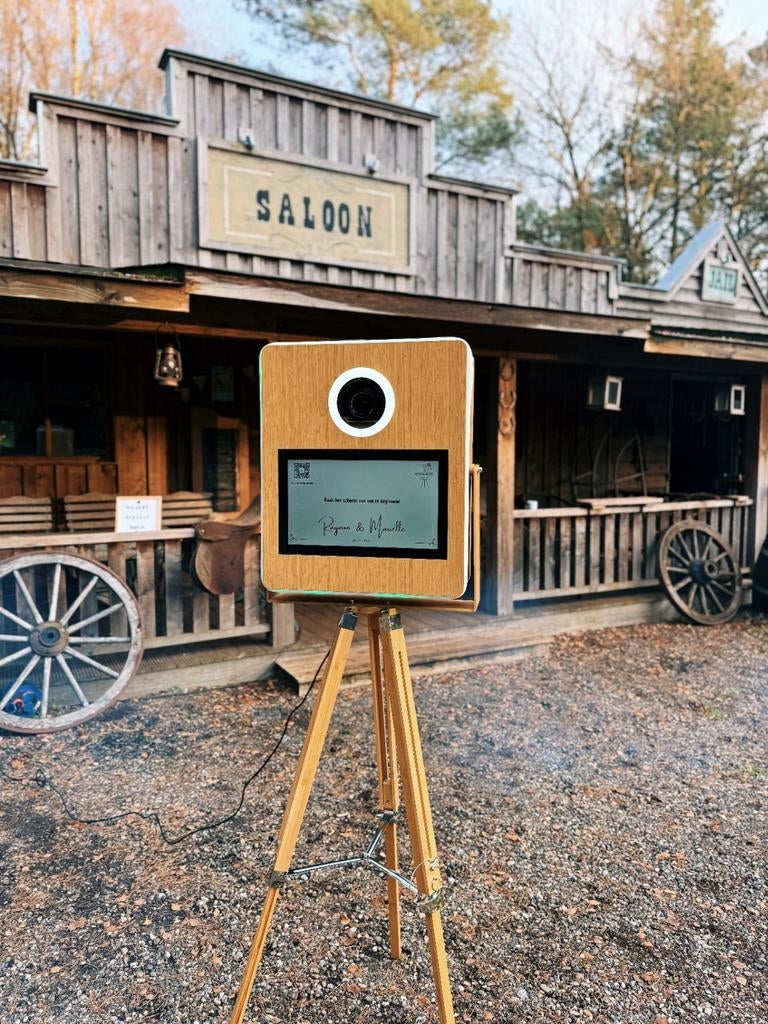 Photobooth huren bruiloft | Onbeperkt printen | €265, Hobby en Vrije tijd, Feestartikelen | Verhuur, Ophalen, Nieuw