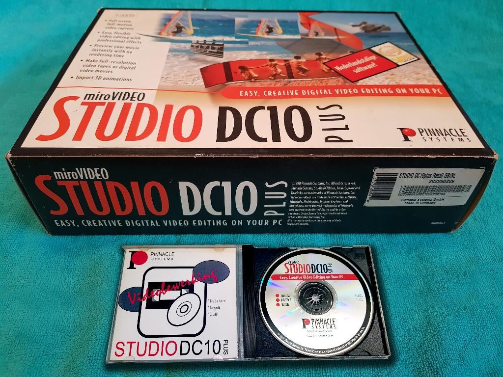 Vintage Pc=Video Capture KAART PCI=Pinnacle Studio DC10+, Ophalen of Verzenden, Pinnacle (Corel, AVID)