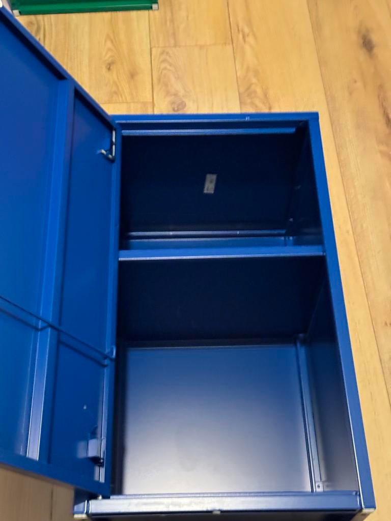 IKEA Lixhult metalen kasten - Set van 5 kasten, Huis en Inrichting, Kasten | Overige, Ophalen, Zo goed als nieuw