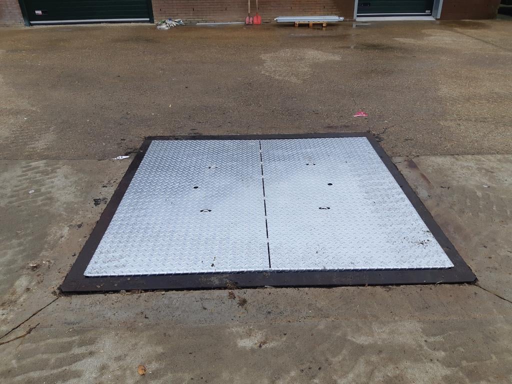 Putdeksel putrooster traanplaat op maat gemaakt, Ophalen of Verzenden, Nieuw