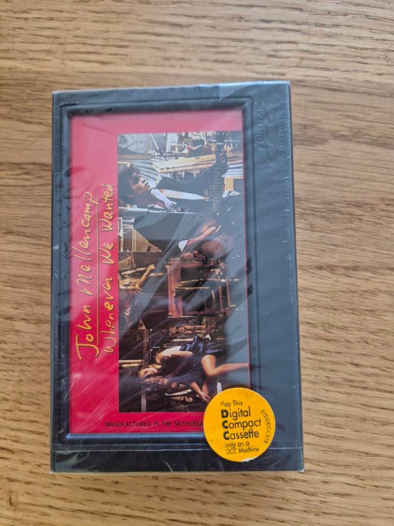 John Mellencamp - Whenever We Wanted (DCC), Cd's en Dvd's, Cassettebandjes, 1 bandje, Ophalen of Verzenden, Origineel, Nieuw in verpakking