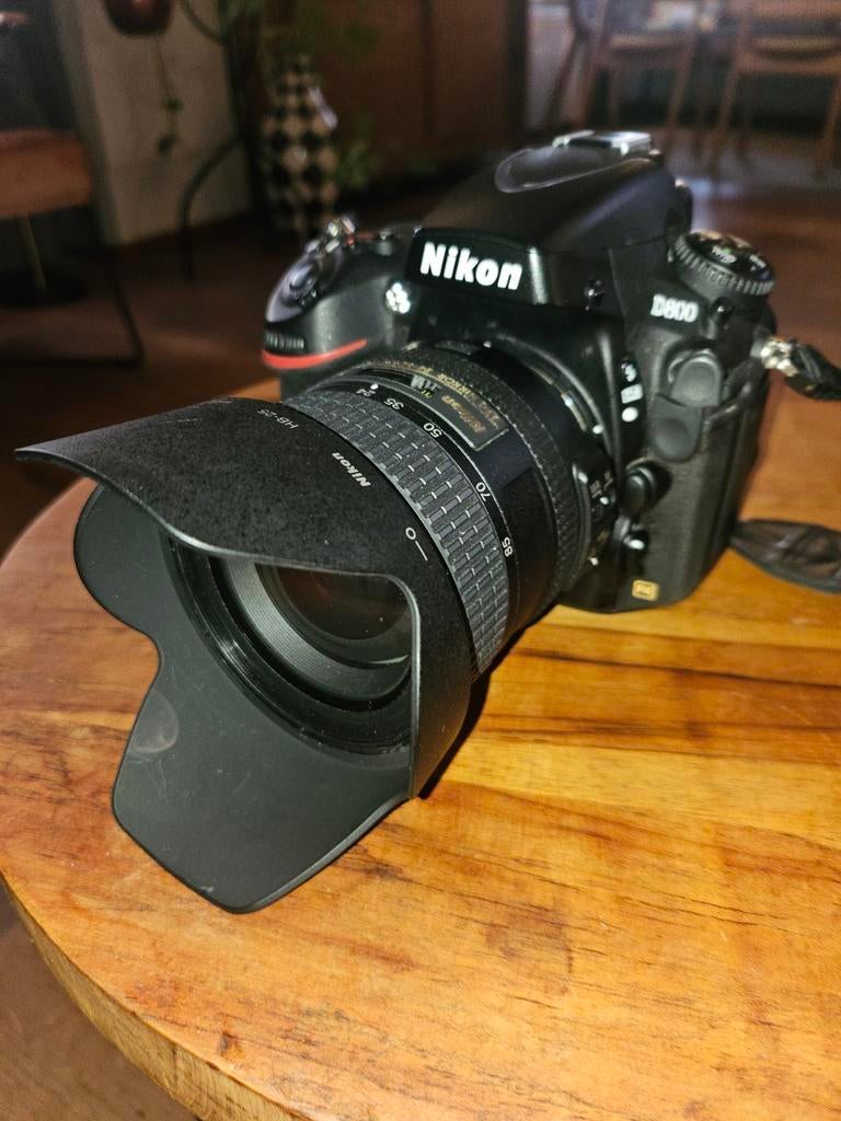 Nikon D800  met af-s nikkor 24-85mm 1:3.5-4.5G VR, Audio, Tv en Foto, Fotocamera's Digitaal, Gebruikt, Spiegelreflex, Ophalen of Verzenden