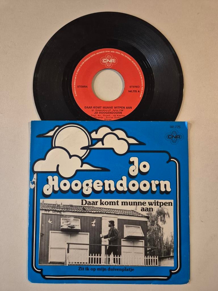 Jo Hoogendoorn-Daar komt munne witpen aan, Ophalen of Verzenden, Zo goed als nieuw, Overige formaten, Levenslied of Smartlap