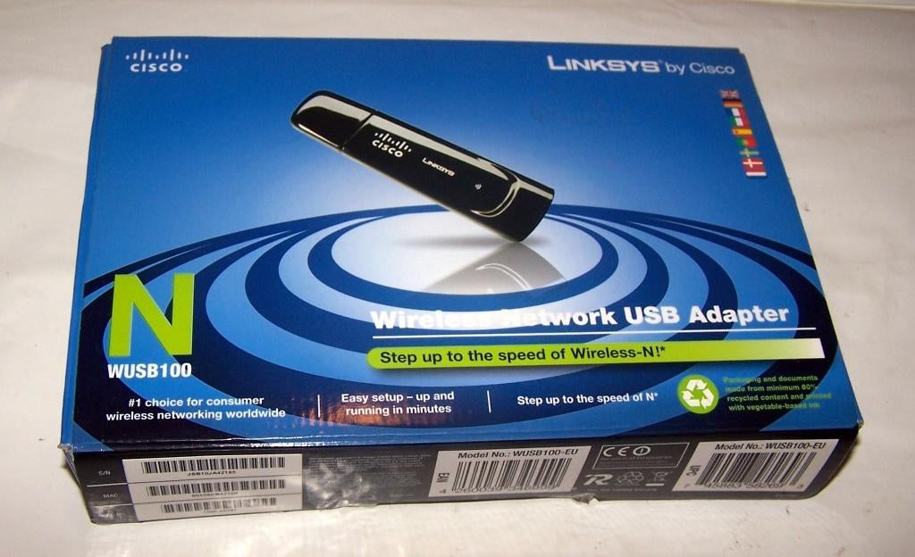 Cisco Linksys Wireless USB Adapter. Nieuw in doos., Ophalen of Verzenden, Nieuw, Cisco
