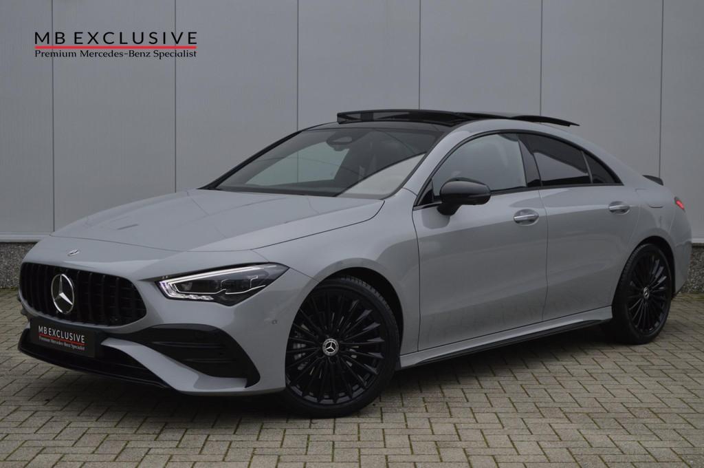 Mercedes-Benz CLA-klasse 180 AMG Star Edition Night AUT 2025, CLA, 136 pk, Gebruikt, Zwart