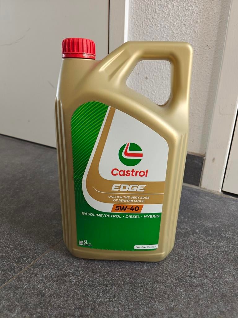 Castrol Edge 5W-40 Motorolie 5 Liter, Ophalen of Verzenden, Nieuw