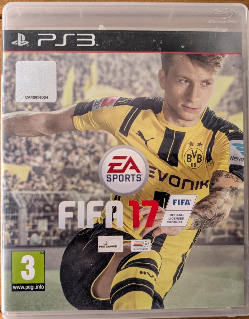 Fifa 17 PS3 Spel, 1 speler, Ophalen of Verzenden, Zo goed als nieuw, Vanaf 3 jaar