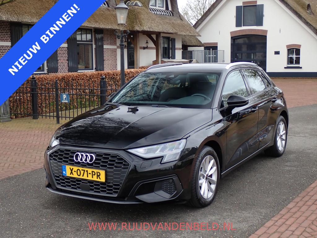 Audi A3 Sportback 35 TFSI Pro Line ! INCL 12 MAAND GARANTIE, Stof, 4 cilinders, 150 pk, Zwart