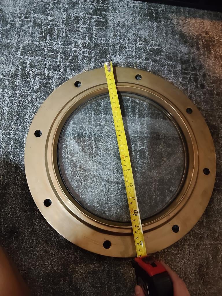 2 Patrijspoort Ramen - Diameter 38cm, Ophalen of Verzenden