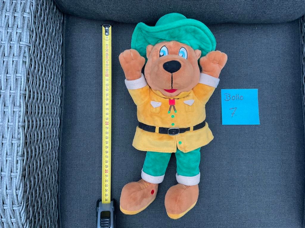 Nieuwe zgan Bollo De Beer pluche handpop Landal greenparks, Ophalen, Nieuw, Beer