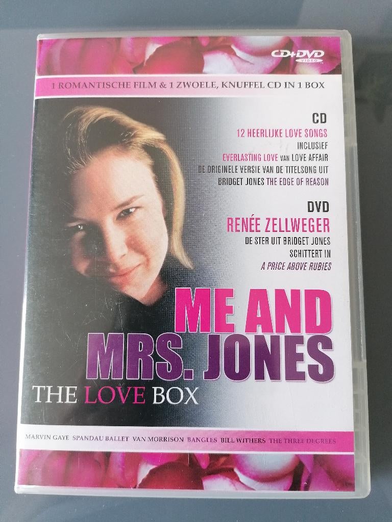 DVD en CD: Me and Mrs. Jones, Alle leeftijden, Ophalen of Verzenden, Zo goed als nieuw, Drama