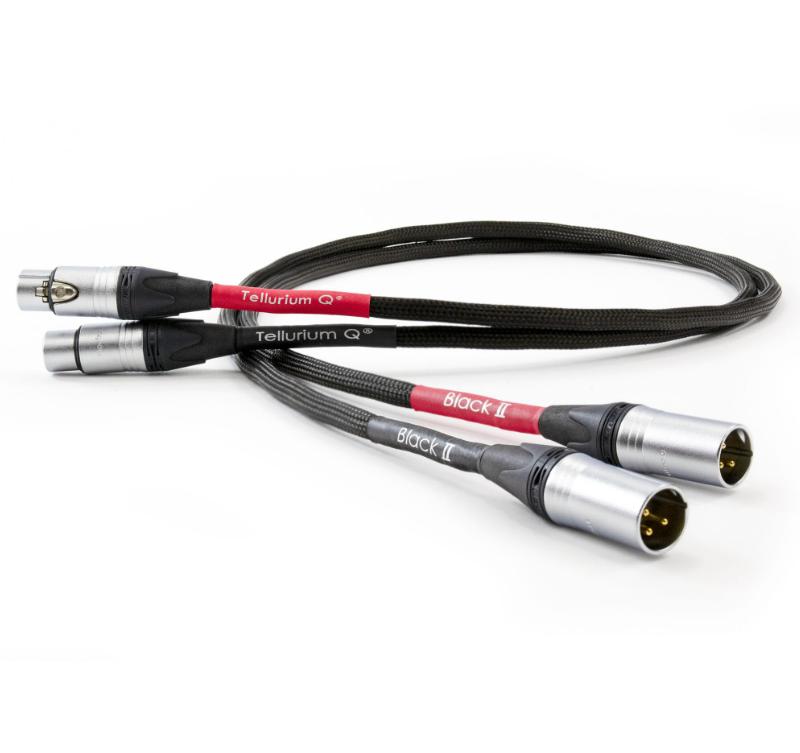 Tellurium Q Black II XLR - XLR, Ophalen of Verzenden, Nieuw, Minder dan 2 meter, Interlink-kabel