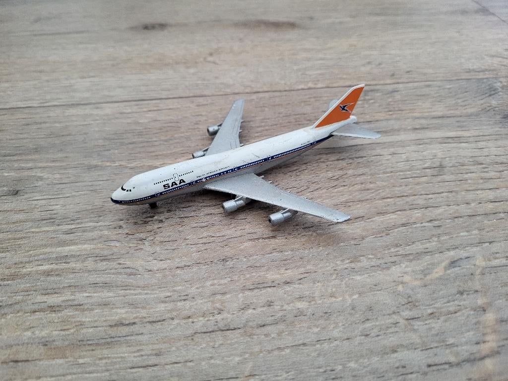 Boeing 747 vliegtuigmodel SAA South African Airways Schabak, Ophalen of Verzenden, Gebruikt