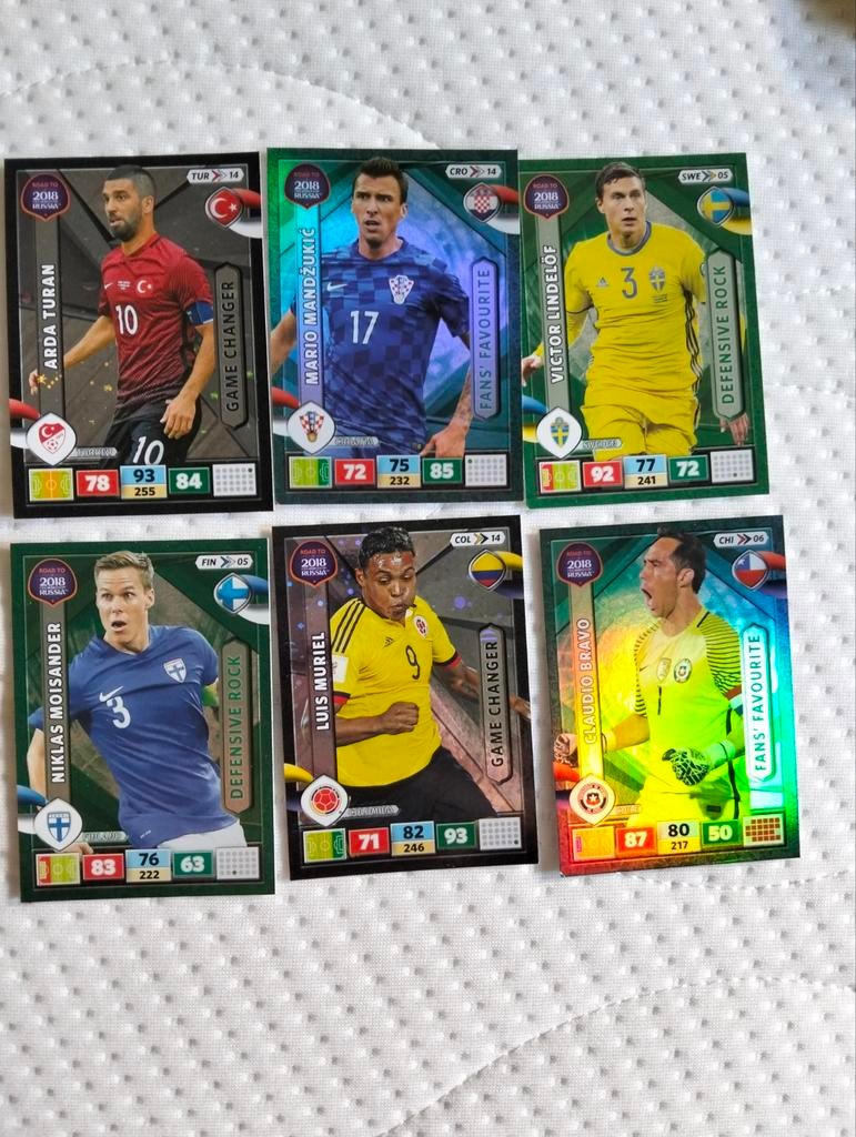 Fifa World Cup 2018 voetbalplaatjes set, Ophalen of Verzenden