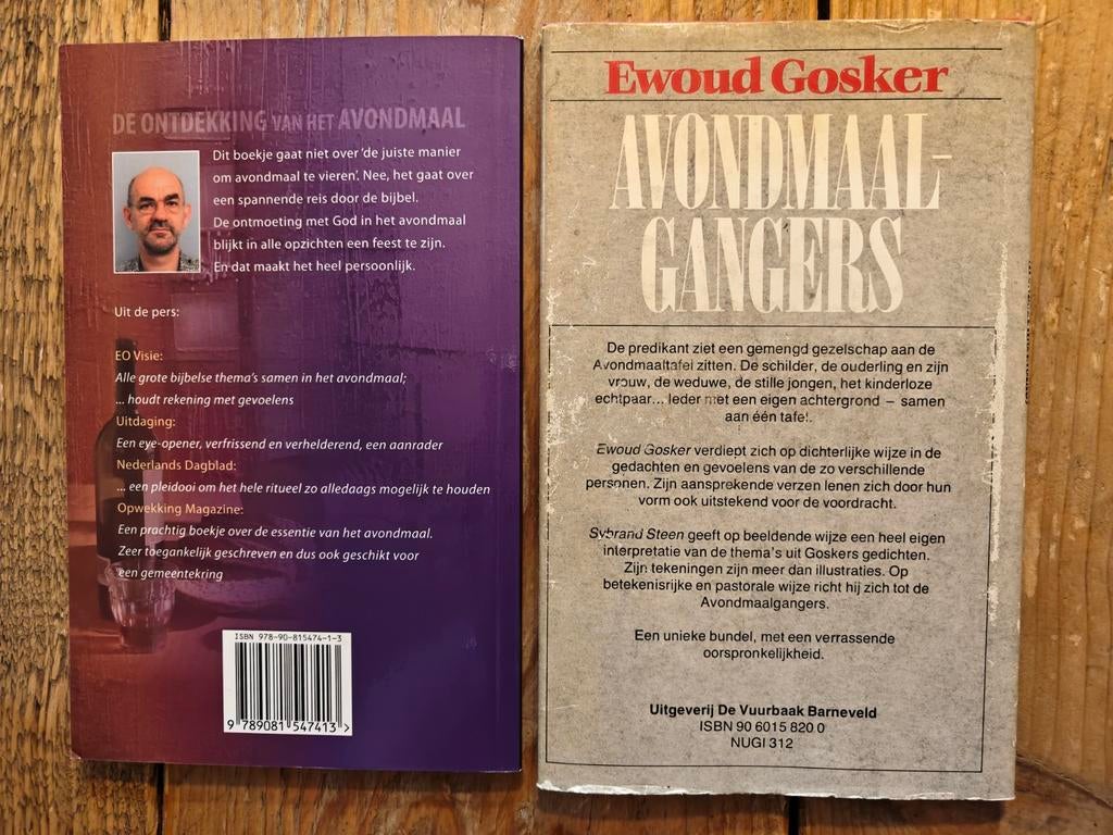 2 Boeken over het avondmaal., Ophalen of Verzenden, Zo goed als nieuw