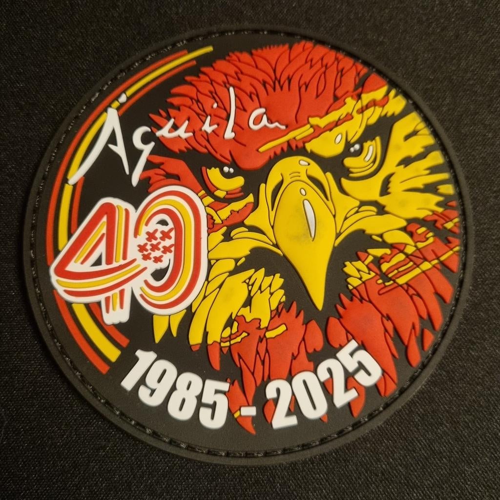 Spanish Air Force Patroulla Aguila 40 Jaar Patch, Ophalen of Verzenden, Luchtmacht, Amerika, Embleem of Badge