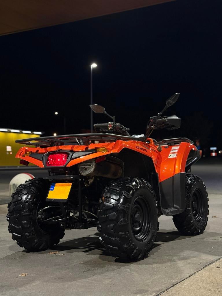 Cfmoto Cforce 450s met veel opties, Ophalen