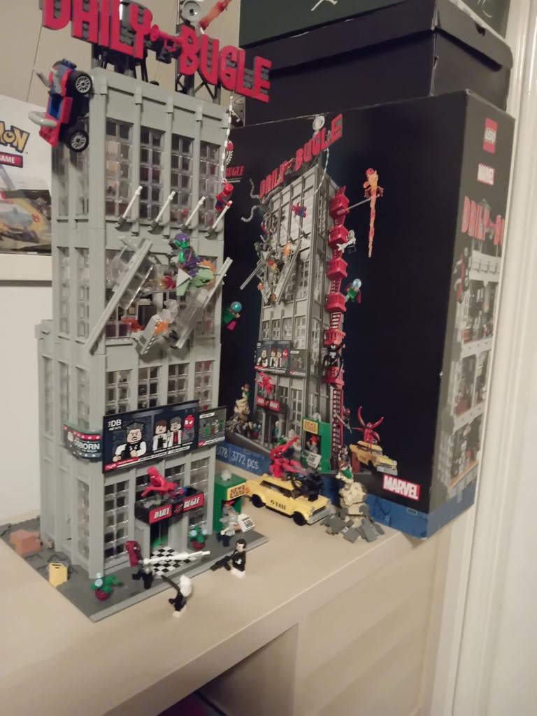 Lego Daily Bugle 76178 Marvel Spider-Man Set, Ophalen of Verzenden, Zo goed als nieuw, Complete set, Lego