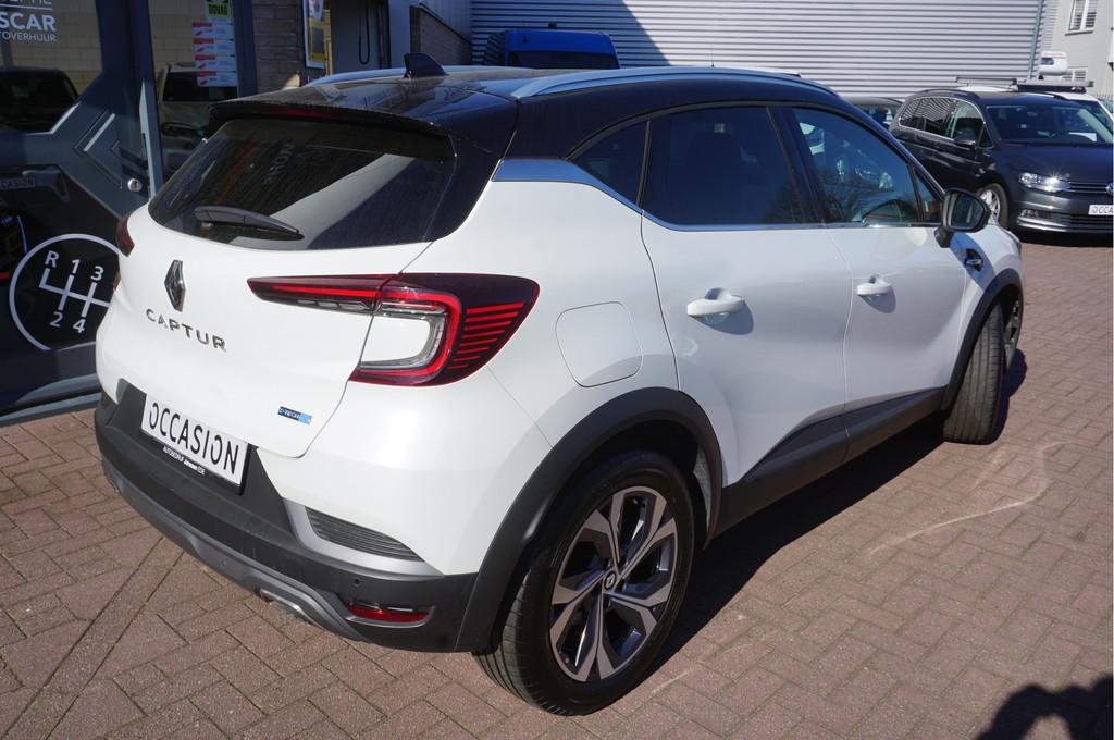Renault Captur 1.6 E-Tech Plug-in Hybrid 160 R.S. Line Autom, Auto's, Renault, 77 km/l, Gebruikt, Zwart, 4 cilinders