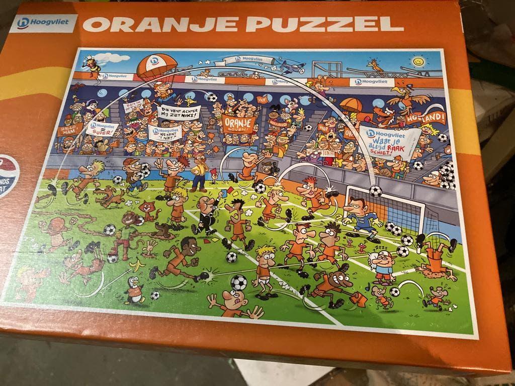 Voetbal puzzel, Ophalen, Zo goed als nieuw