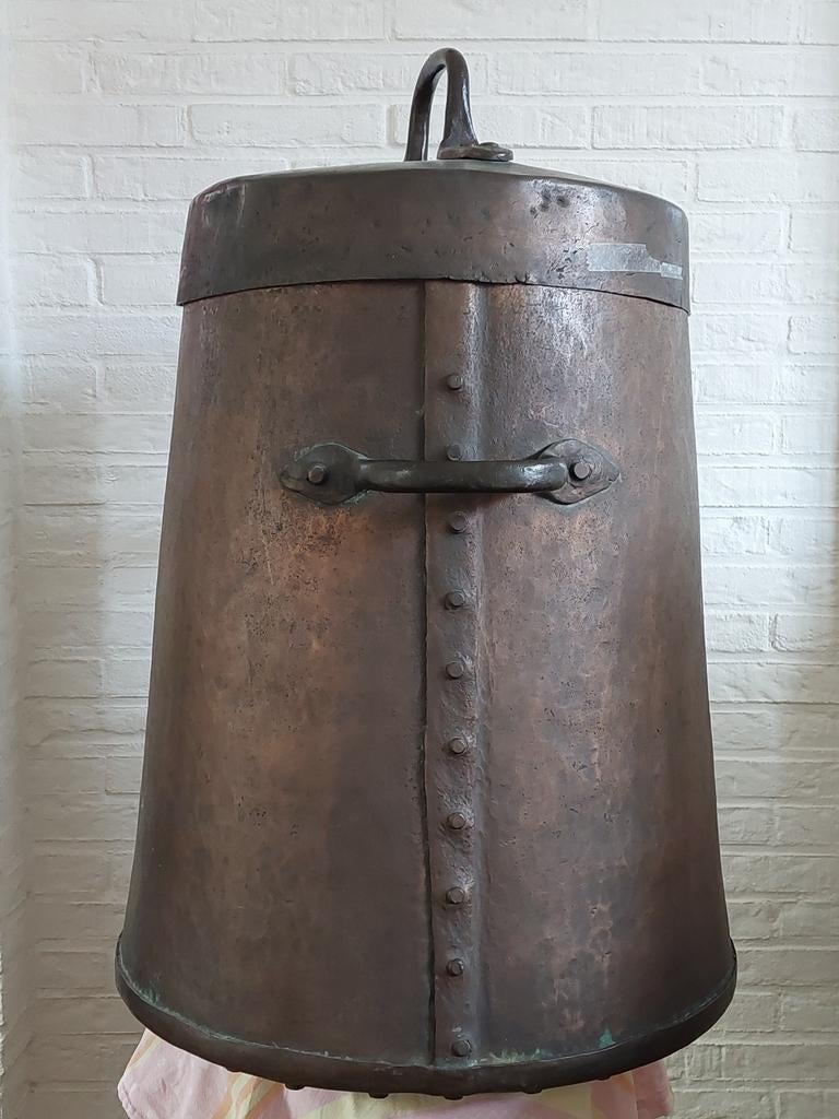 Antieke Hollandse Koperen Doofpot, Antiek en Kunst, Antiek | Koper en Brons, Ophalen