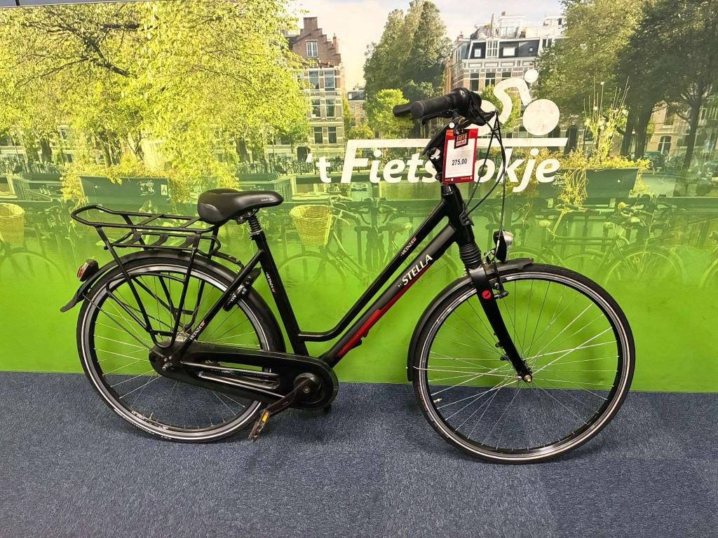 Fietshokje Raaks : Stella Vicenza Nero Damesfiets 50cm