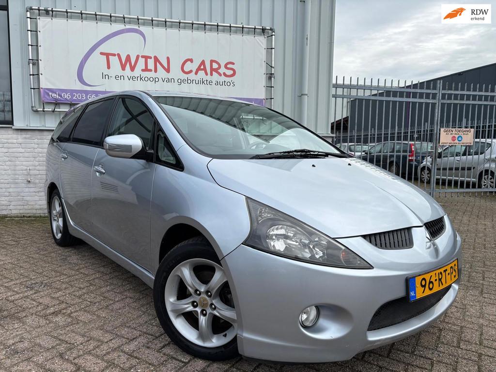Mitsubishi Grandis 2.4-16V Intense 6p. Airco Automaat, Bedrijf, 93 €/maand, Euro 4, 2378 cc