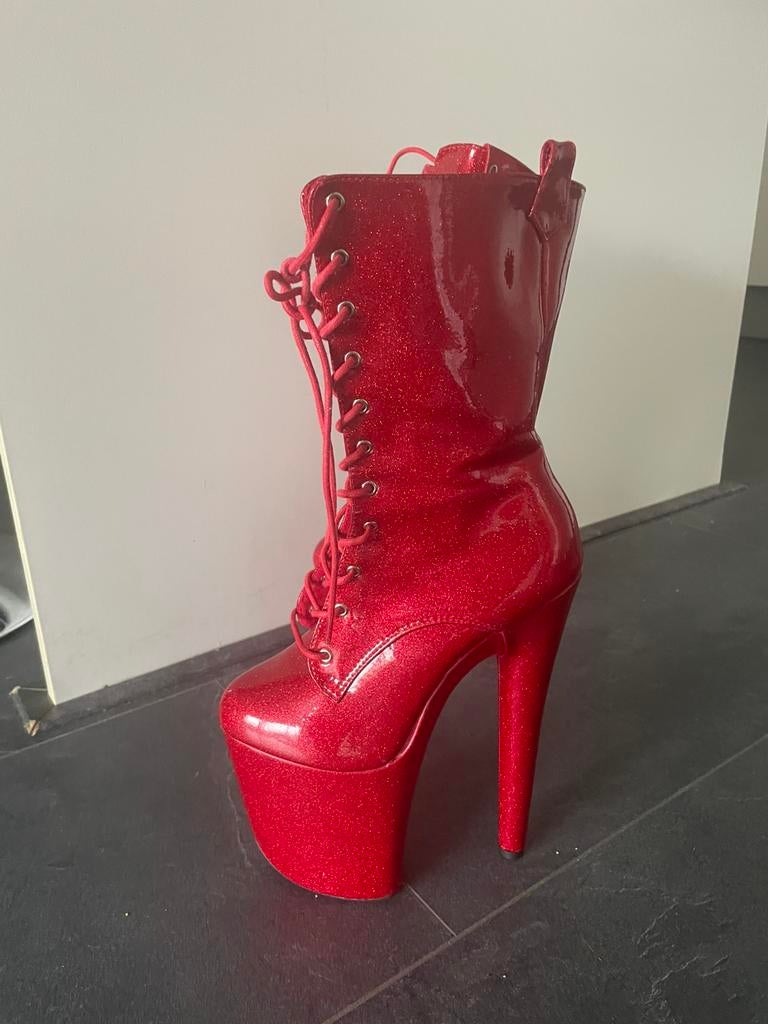 Pleasers HELLA HEELS THE GLITTERATI 8INCH BOOTS - KANSASS, Kleding | Dames, Schoenen, Ophalen of Verzenden, Zo goed als nieuw