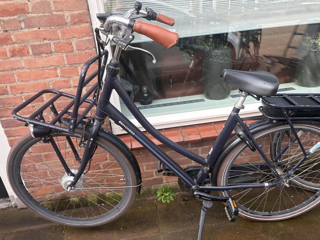 Brinckers elektrische fiets met voorwielmotor, Fietsen en Brommers, Elektrische fietsen, Ophalen of Verzenden, Gebruikt, Brinckers