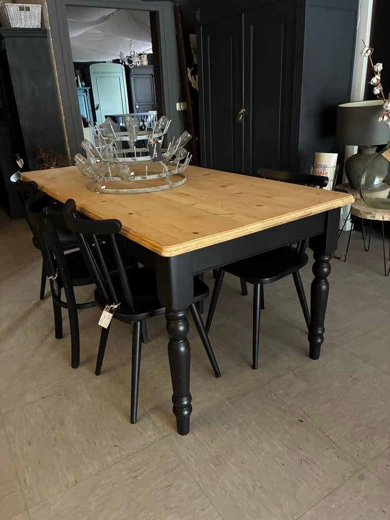 Landelijke/brocante eettafel Marseille, Ophalen, 200 cm of meer, 50 tot 100 cm, Zo goed als nieuw