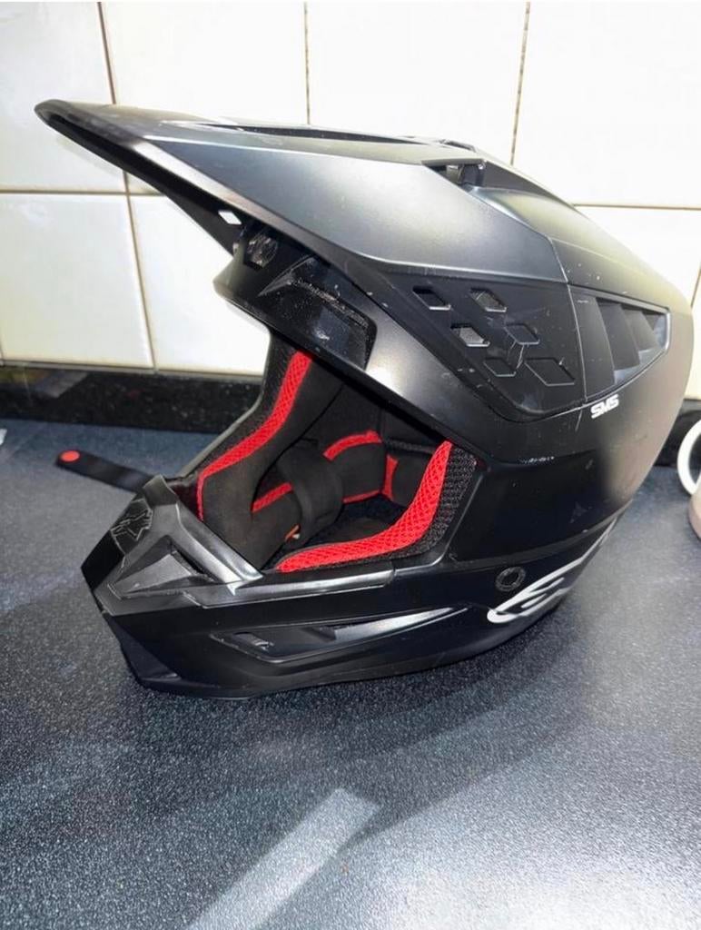 Nette Alpinestars SM5 Helm - Maat S, Motoren, S, Tweedehands, Ophalen, Overige merken