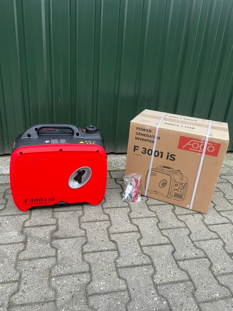 F3001IS inverter aggregaat/generator, Benzine, Nieuw, Ophalen of Verzenden, Geluidgedempt