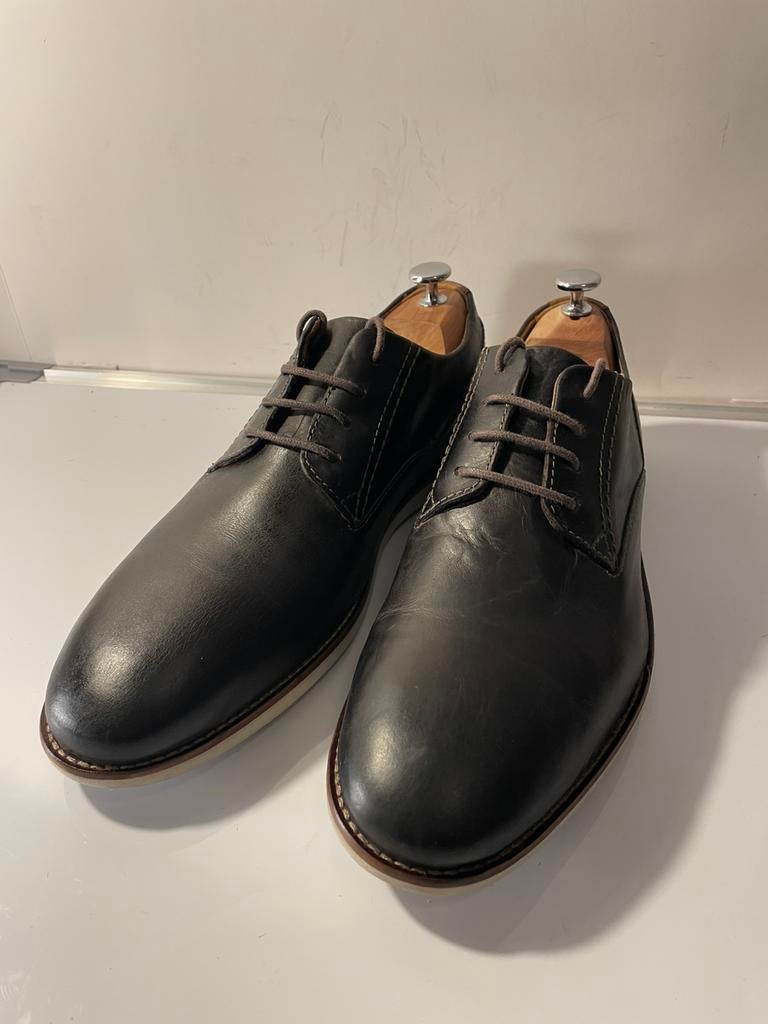 Clarks Full Learher Casual Lace Up  Shoes NEW 42,5, Bruin, Nieuw, Ophalen of Verzenden, Veterschoenen