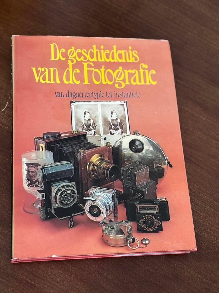 De Geschiedenis van de Fotografie Vintage Boek 1980, Ophalen of Verzenden, Gelezen
