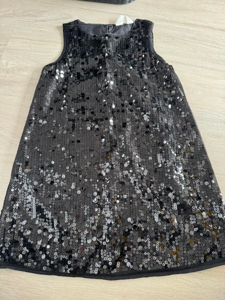 Feestjurk Maat 128, Ophalen, Zo goed als nieuw, Meisje, Jurk of Rok