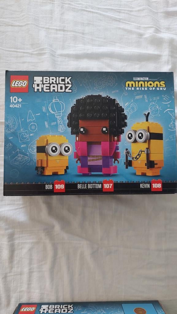 LEGO 40421 BrickHeadz Minions Belle Bottom, Bob & Kevin, Ophalen of Verzenden, Nieuw, Complete set, Lego