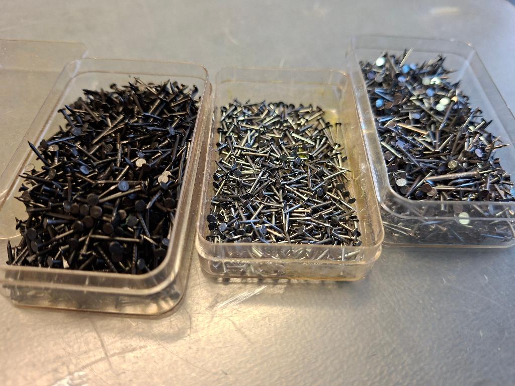 spoorspijkertjes, Overige merken, Gelijkstroom of Wisselstroom, Nieuw, Rails