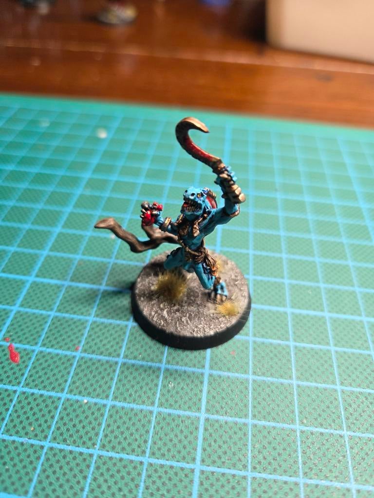 Metal Skink Chief, Hobby en Vrije tijd, Wargaming, Ophalen of Verzenden, Zo goed als nieuw, Warhammer