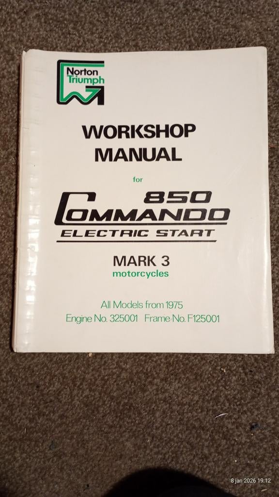 Norton 850 Commando MK3, Ophalen of Verzenden, Overige merken