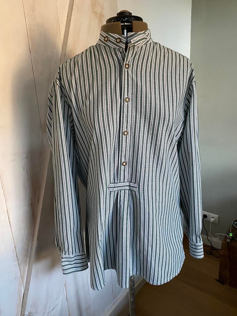 Trachtenhemd oktoberfesthemd heren maat xl, Ophalen of Verzenden, Zo goed als nieuw, Maat 56/58 (XL)