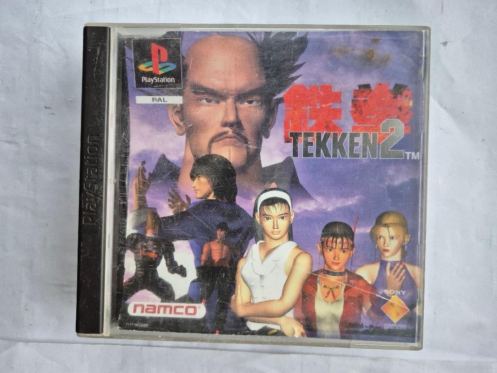 TEKKEN 2, Spelcomputers en Games, Games | Sony PlayStation 1, Gebruikt, 1 speler, Racen en Vliegen, Ophalen of Verzenden