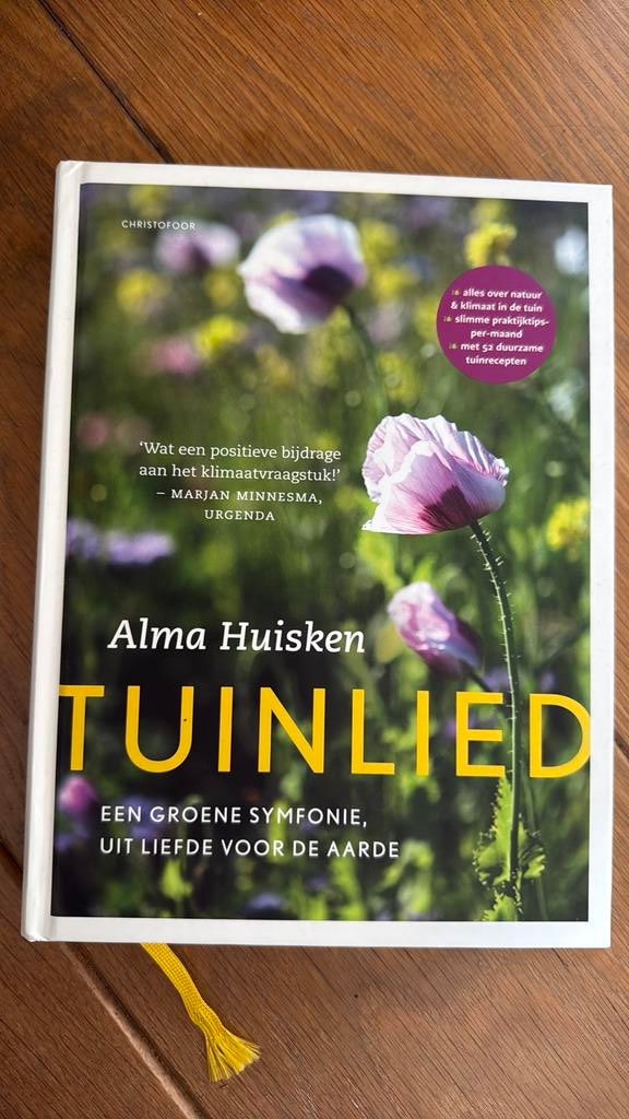 Alma Huisken - Tuinlied, Boeken, Moestuin, Ophalen of Verzenden, Zo goed als nieuw, Alma Huisken