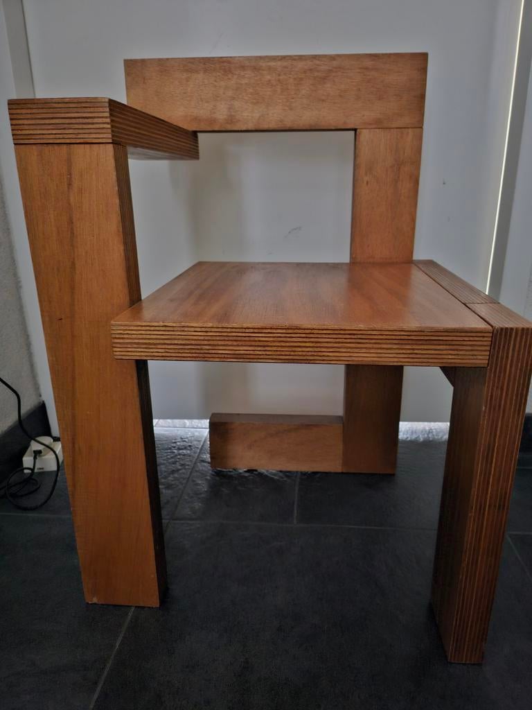 Vintage reproductie Rietveld Steltman stoel
hout, Ophalen of Verzenden