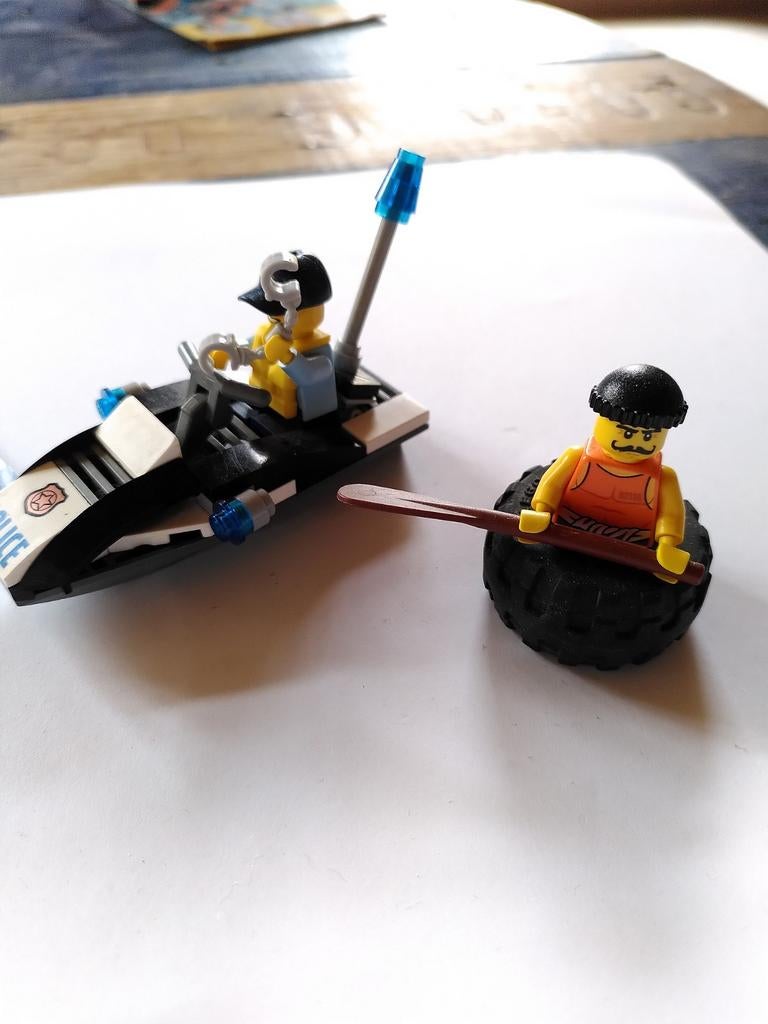 Lego city band ontsnapping 60126 compleet, Ophalen of Verzenden, Zo goed als nieuw