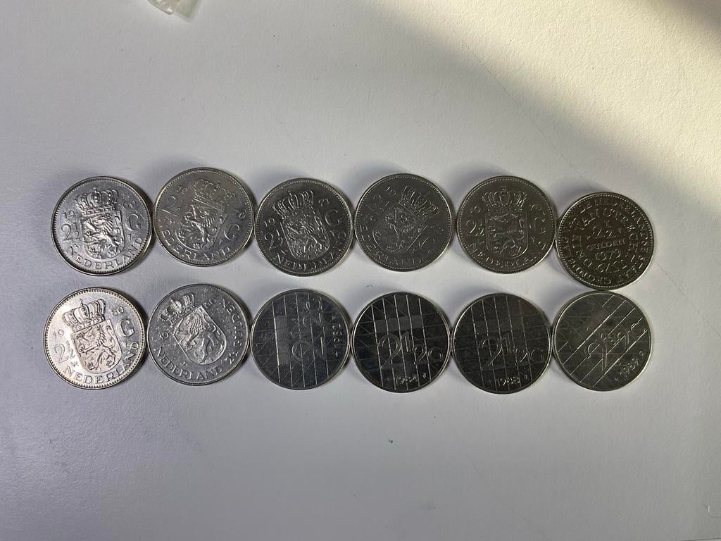 Set Rijksdaalders 1969-1989, Postzegels en Munten, Munten | Nederland, Koningin Juliana, Setje, Zilver, Ophalen of Verzenden