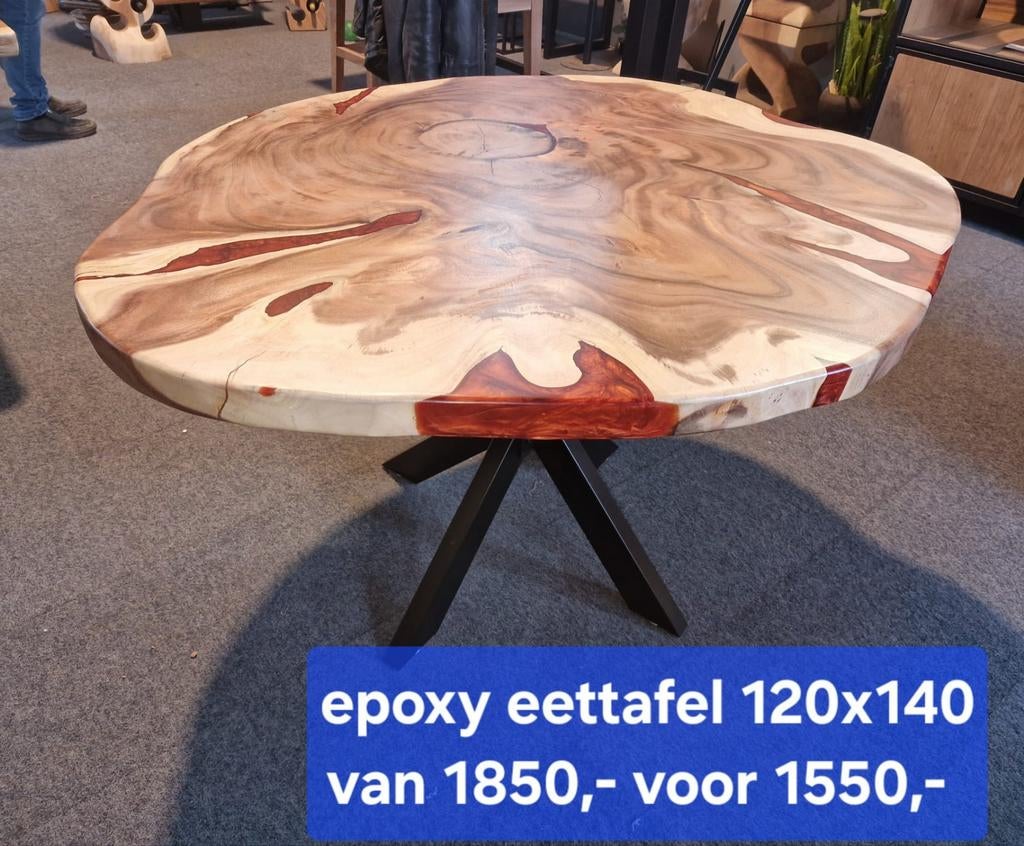 Hoge kortingen op alle suar boomstam eettafel bladen!, Industrieel suar interieur, Info@industrieel-suar-interieur.nl, Industrieel modern