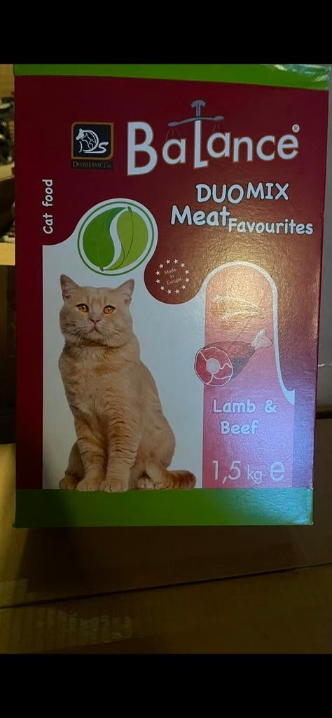 Balance Best Food kattenbrokjes in pak van 1,5 kg Beef&Lamb, Dieren en Toebehoren, Dierenvoeding, Ophalen of Verzenden, Kat