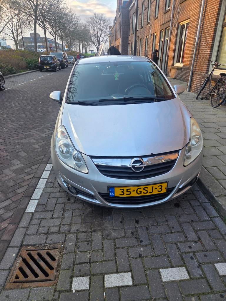 Opel Corsa 1.2 16V 3D WR 2008 Grijs, Auto's, Opel, Voorwielaandrijving, 450 kg, 40 €/maand, 1229 cc