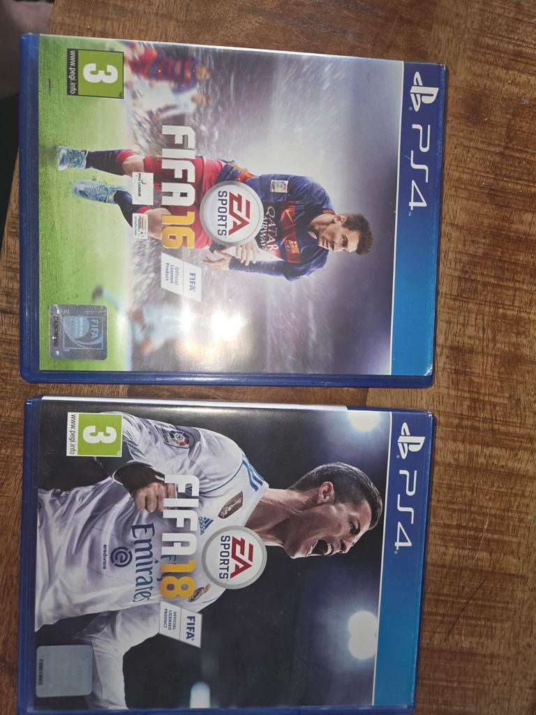 ps4 game fifa16 en fifa18, Ophalen, Online, Gebruikt, Sport