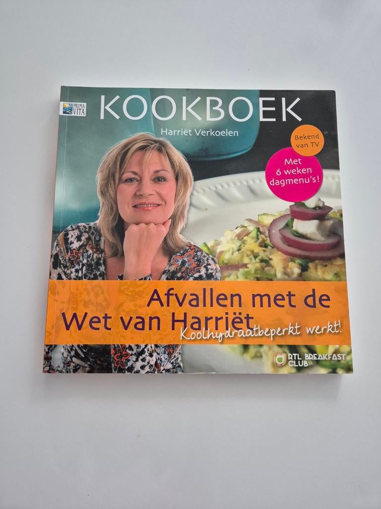 Kookboek Afvallen met de wet van Harriet - Nieuwstaat, Ophalen of Verzenden